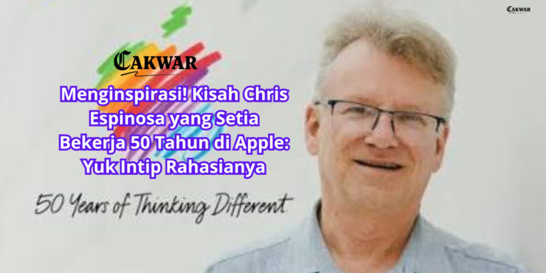 Menginspirasi! Kisah Chris Espinosa yang Setia Bekerja 50 Tahun di Apple: Yuk Intip Rahasianya