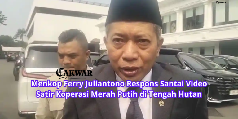 Menkop Ferry Juliantono Respons Santai Video Satir Koperasi Merah Putih di Tengah Hutan