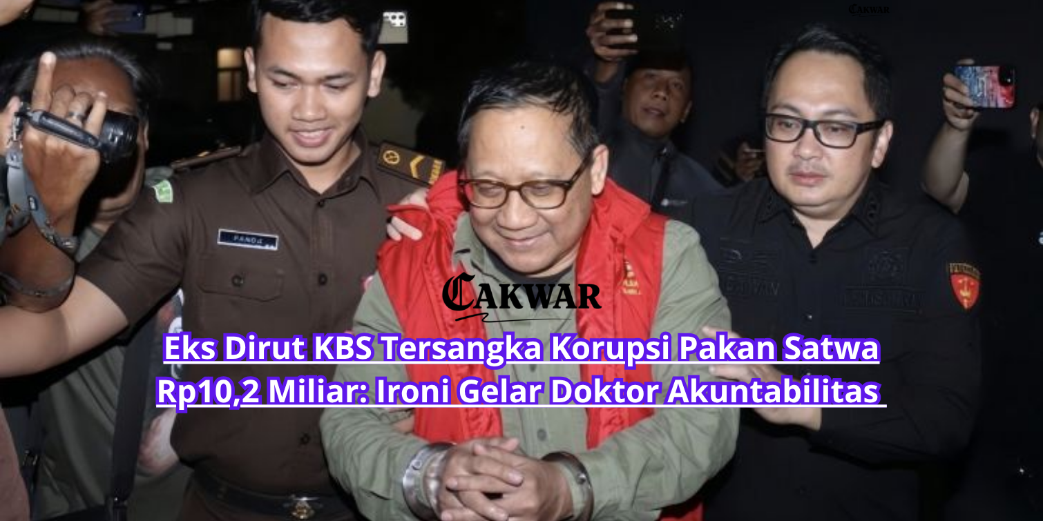 Eks Dirut KBS Tersangka Korupsi Pakan Satwa Rp10,2 Miliar: Ironi Gelar Doktor Akuntabilitas
