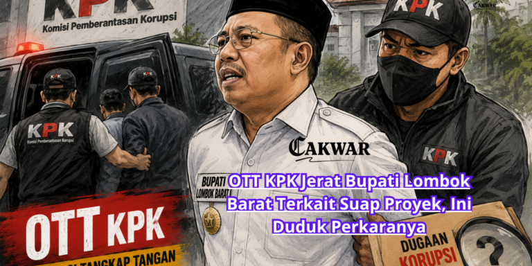 OTT KPK Jerat Bupati Lombok Barat Terkait Suap Proyek, Ini Duduk Perkaranya