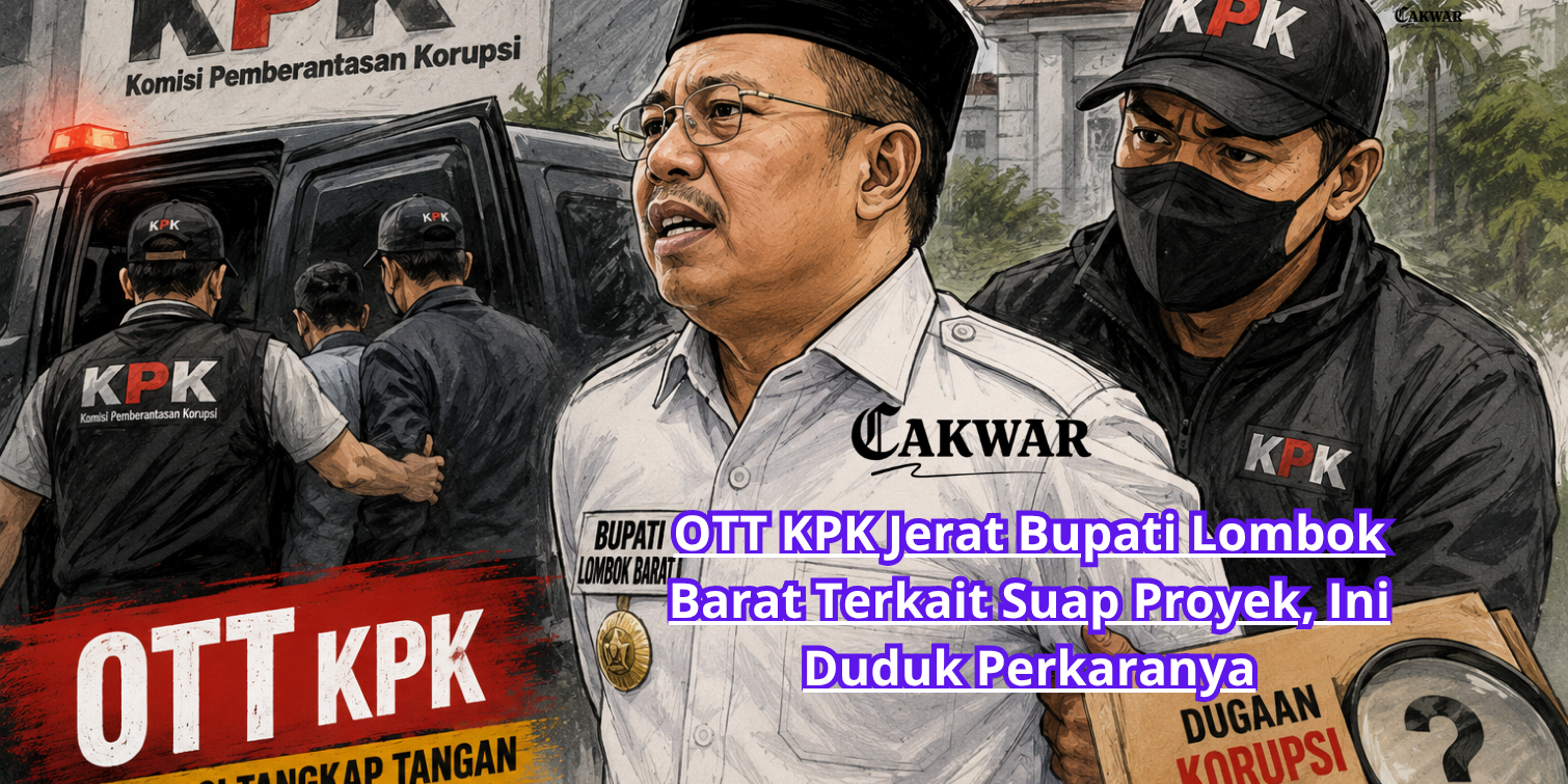OTT KPK Jerat Bupati Lombok Barat Terkait Suap Proyek, Ini Duduk Perkaranya