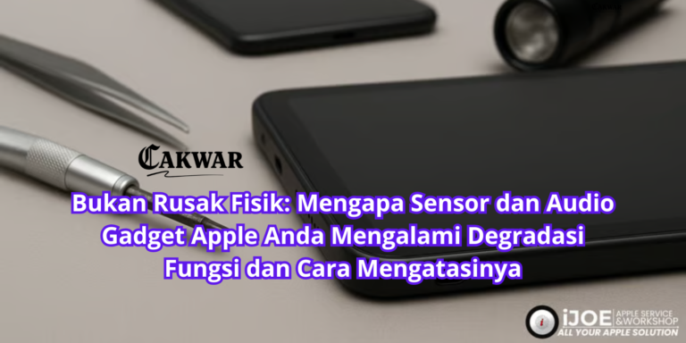 Bukan Rusak Fisik: Mengapa Sensor dan Audio Gadget Apple Anda Mengalami Degradasi Fungsi dan Cara Mengatasinya