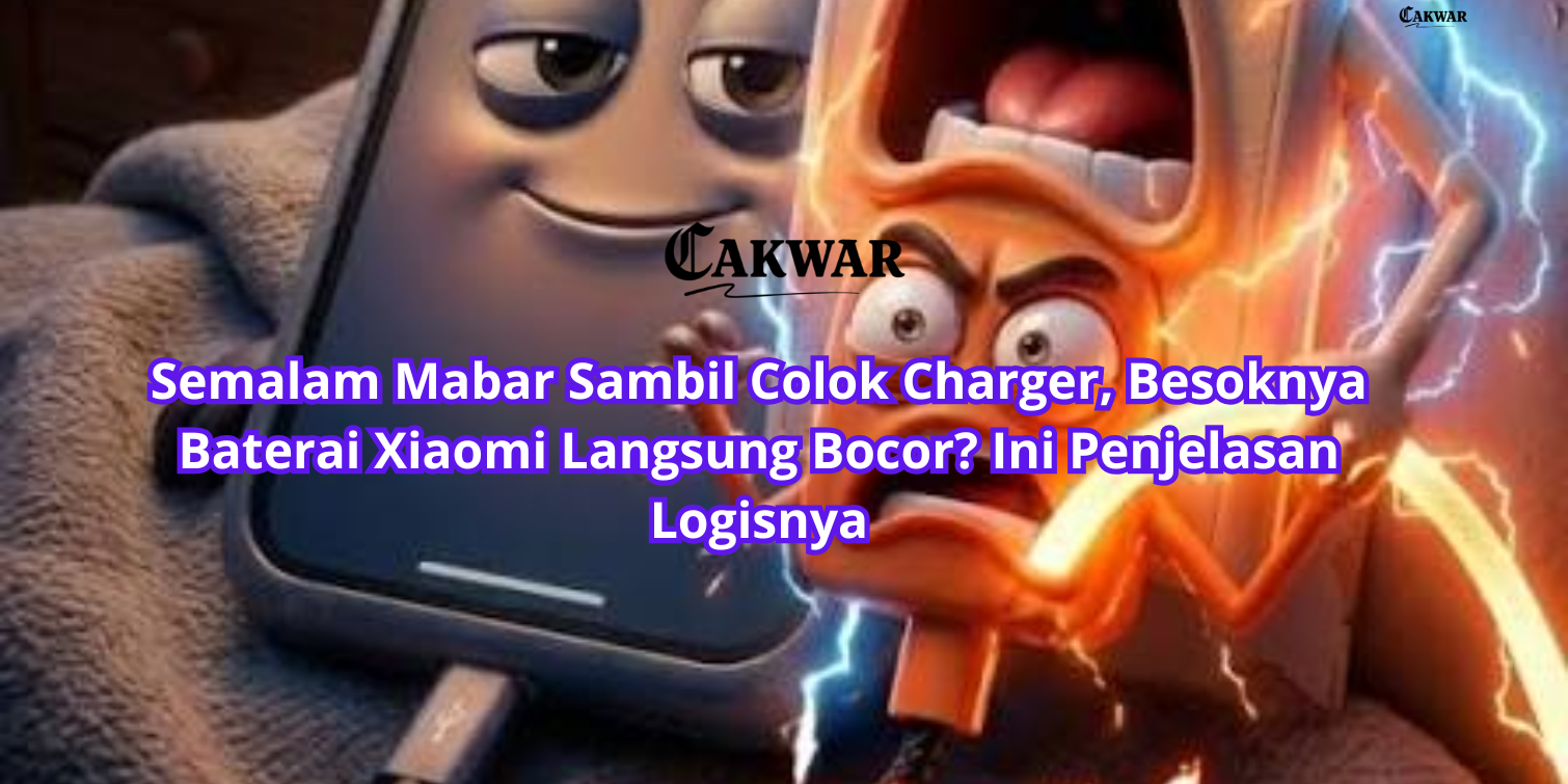 Semalam Mabar Sambil Colok Charger, Besoknya Baterai Xiaomi Langsung Bocor? Ini Penjelasan Logisnya