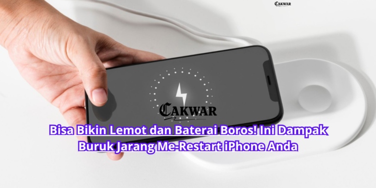 Bisa Bikin Lemot dan Baterai Boros! Ini Dampak Buruk Jarang Me-Restart iPhone Anda