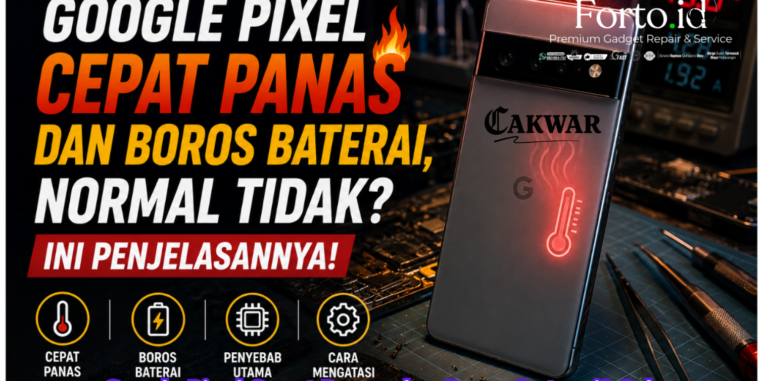 Google Pixel Cepat Panas dan Boros Baterai? Cek Dulu Sebelum Bawa ke Tempat Servis