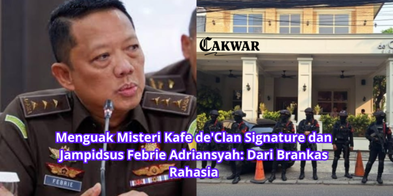 Menguak Misteri Kafe de’Clan Signature dan Jampidsus Febrie Adriansyah: Dari Brankas Rahasia
