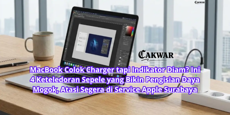 MacBook Colok Charger tapi Indikator Diam? Ini 4 Keteledoran Sepele yang Bikin Pengisian Daya Mogok, Atasi Segera di Service Apple Surabaya