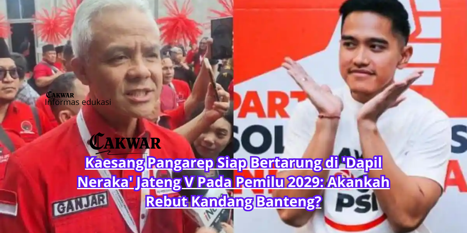 Kaesang Pangarep Siap Bertarung di ‘Dapil Neraka’ Jateng V Pada Pemilu 2029: Akankah Rebut Kandang Banteng?