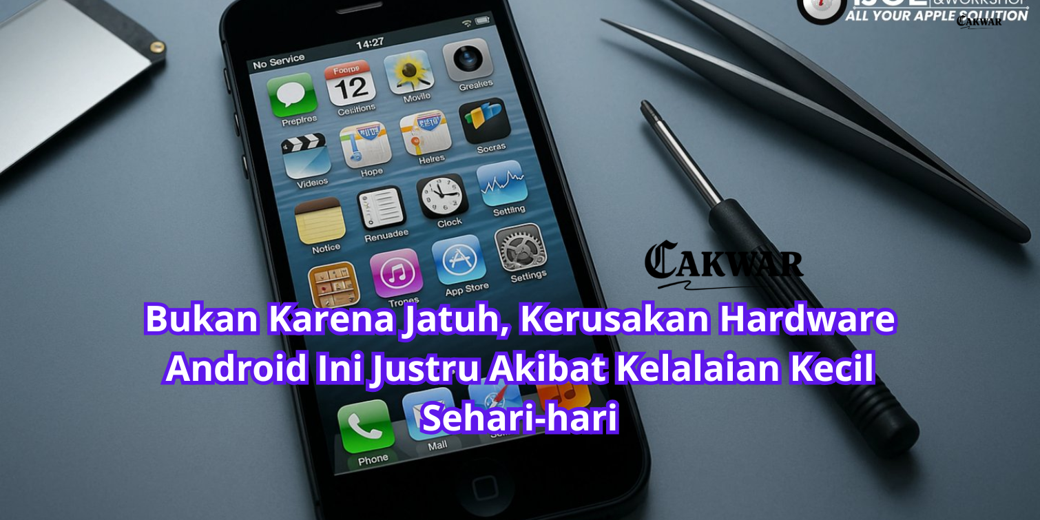 Bukan Karena Jatuh, Kerusakan Hardware Android Ini Justru Akibat Kelalaian Kecil Sehari-hari