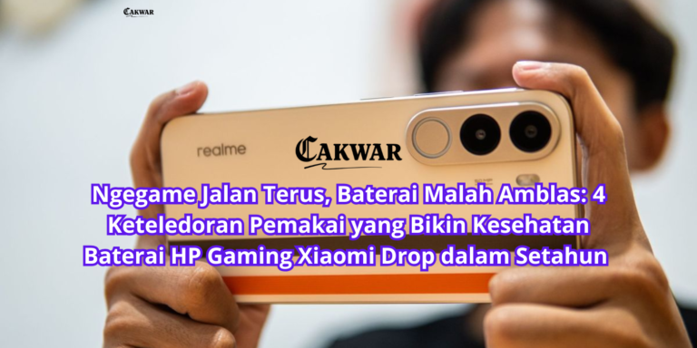 Ngegame Jalan Terus, Baterai Malah Amblas: 4 Keteledoran Pemakai yang Bikin Kesehatan Baterai HP Gaming Xiaomi Drop dalam Setahun — Yuk Intip Solusinya di Service Apple Surabaya