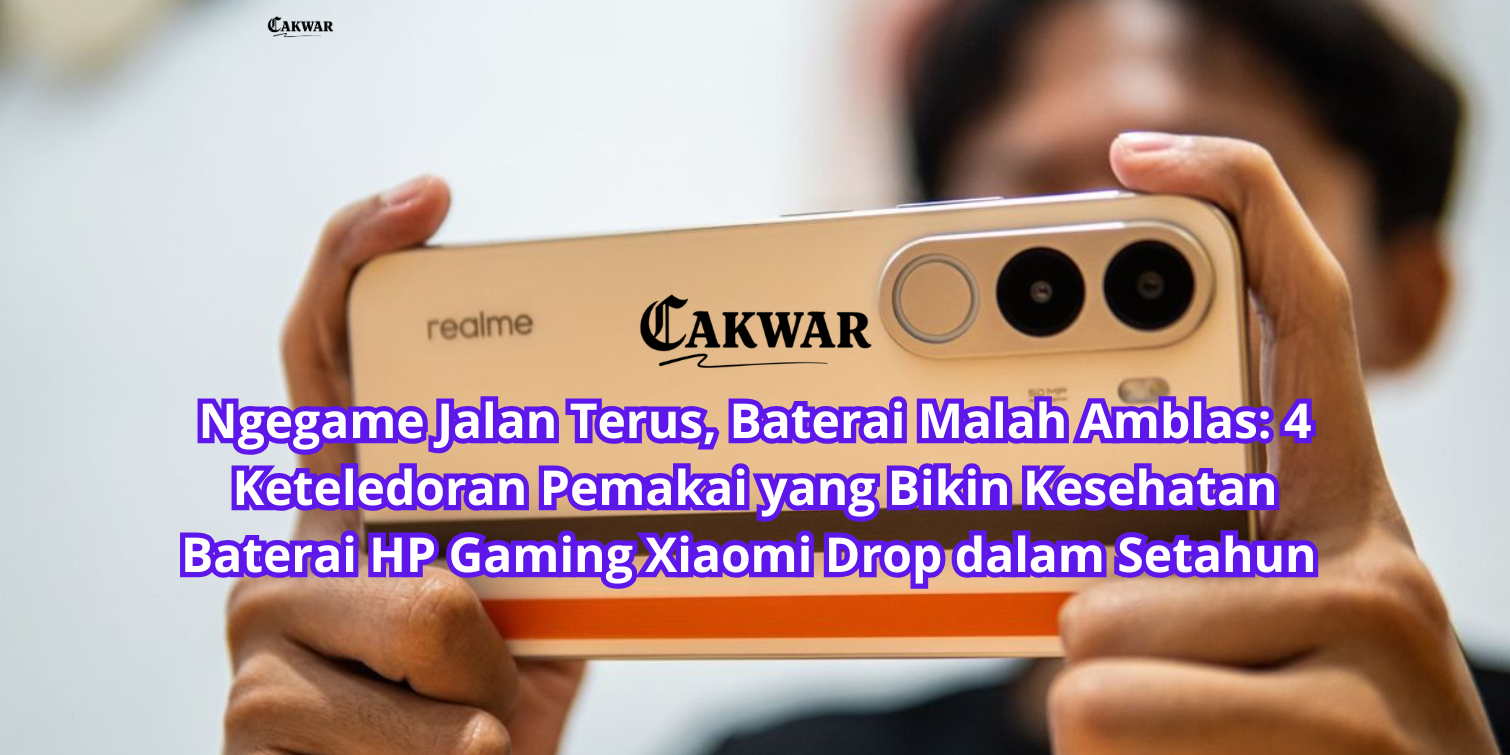 Ngegame Jalan Terus, Baterai Malah Amblas: 4 Keteledoran Pemakai yang Bikin Kesehatan Baterai HP Gaming Xiaomi Drop dalam Setahun — Yuk Intip Solusinya di Service Apple Surabaya
