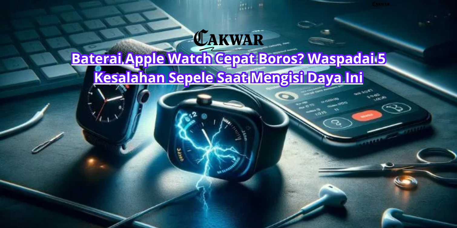 Baterai Apple Watch Cepat Boros? Waspadai 5 Kesalahan Sepele Saat Mengisi Daya Ini