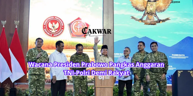 Wacana Presiden Prabowo Pangkas Anggaran TNI-Polri Demi Rakyat