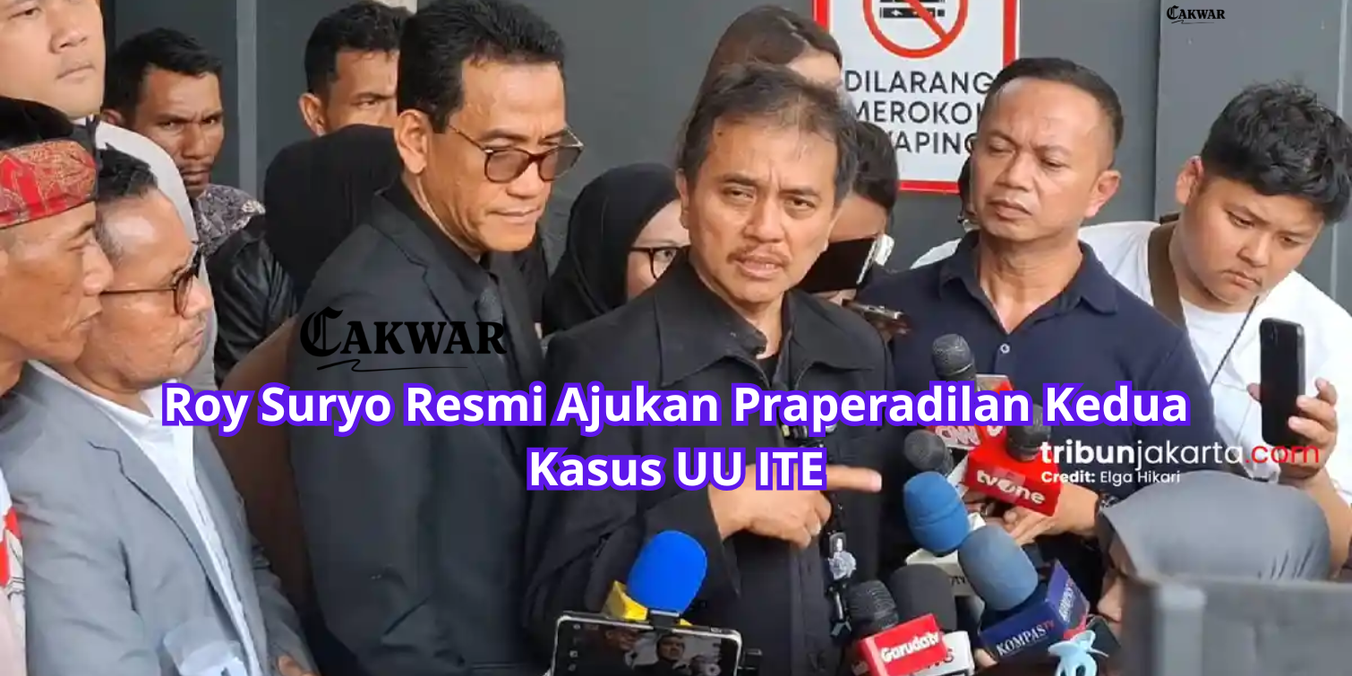 Roy Suryo Resmi Ajukan Praperadilan Kedua Kasus UU ITE