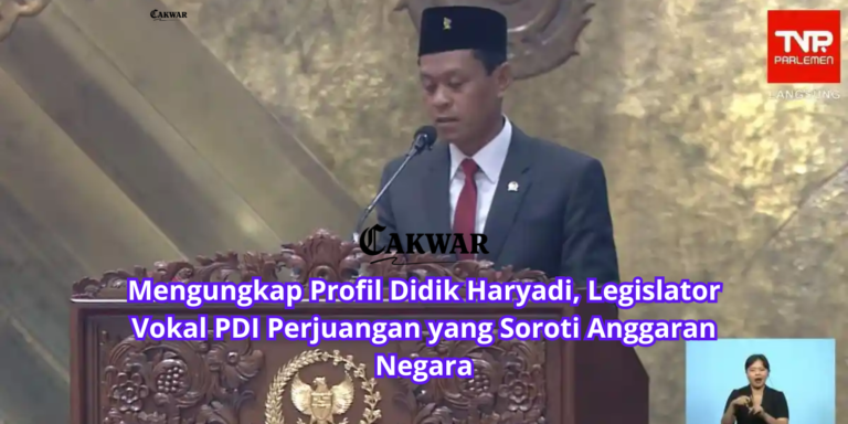 Mengungkap Profil Didik Haryadi, Legislator Vokal PDI Perjuangan yang Soroti Anggaran Negara