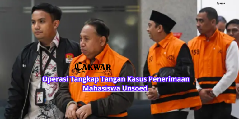 Operasi Tangkap Tangan Kasus Penerimaan Mahasiswa Unsoed