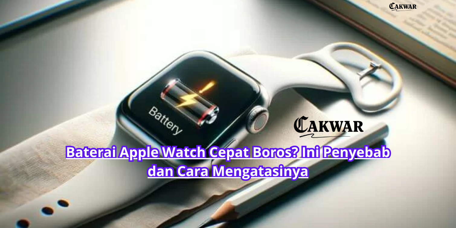 Baterai Apple Watch Cepat Boros? Ini Penyebab dan Cara Mengatasinya