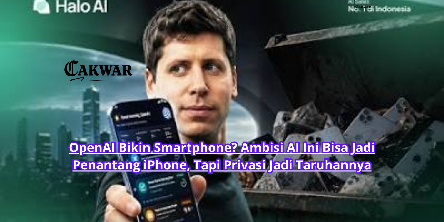 OpenAI Bikin Smartphone? Ambisi AI Ini Bisa Jadi Penantang iPhone, Tapi Privasi Jadi Taruhannya