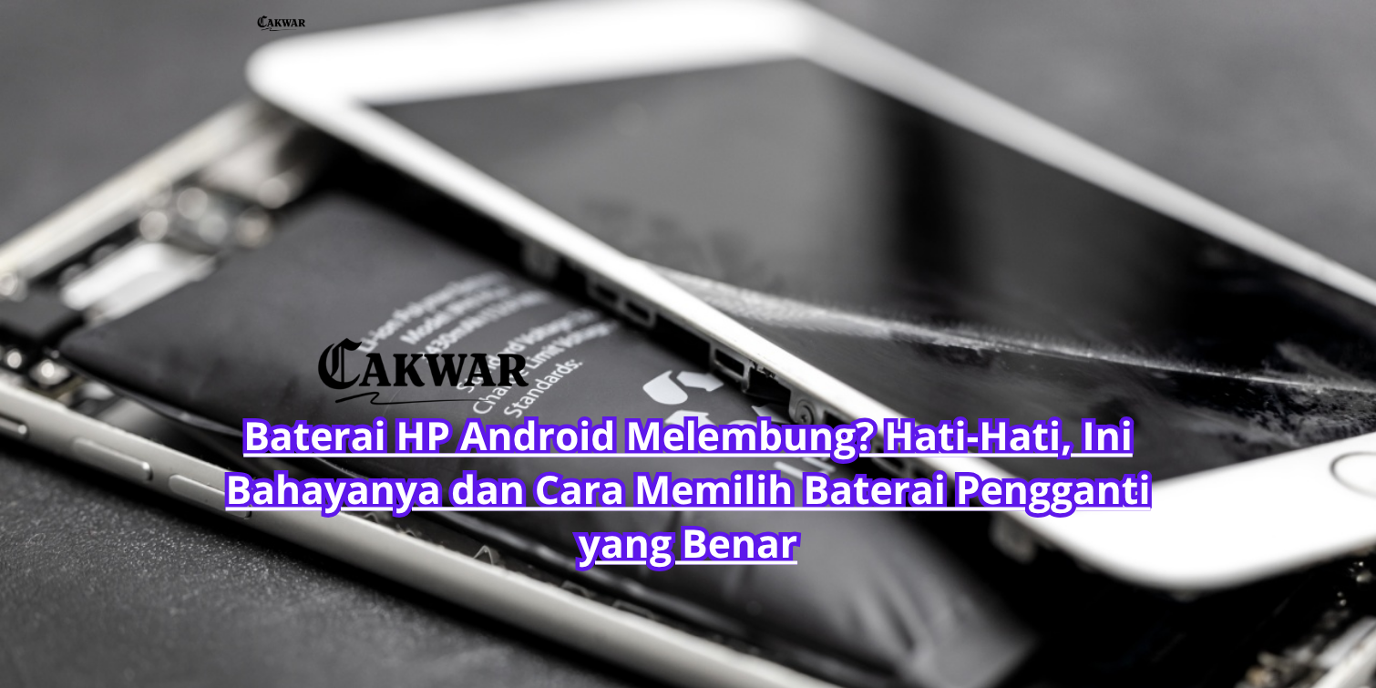 Baterai HP Android Melembung? Hati-Hati, Ini Bahayanya dan Cara Memilih Baterai Pengganti yang Benar
