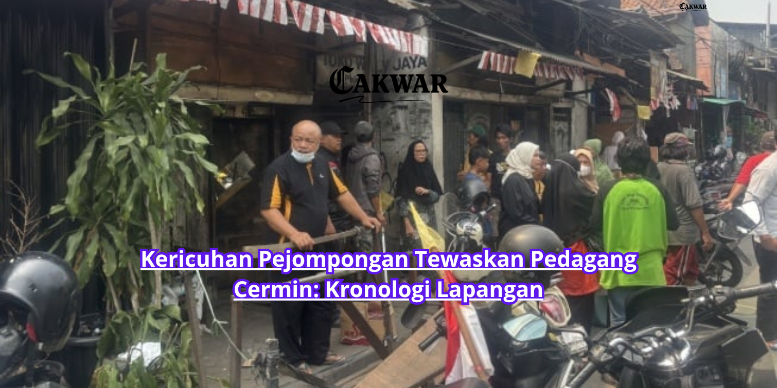 Kericuhan Pejompongan Tewaskan Pedagang Cermin: Kronologi Lapangan