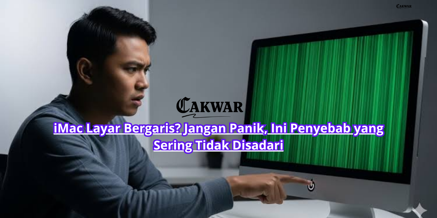 iMac Layar Bergaris? Jangan Panik, Ini Penyebab yang Sering Tidak Disadari