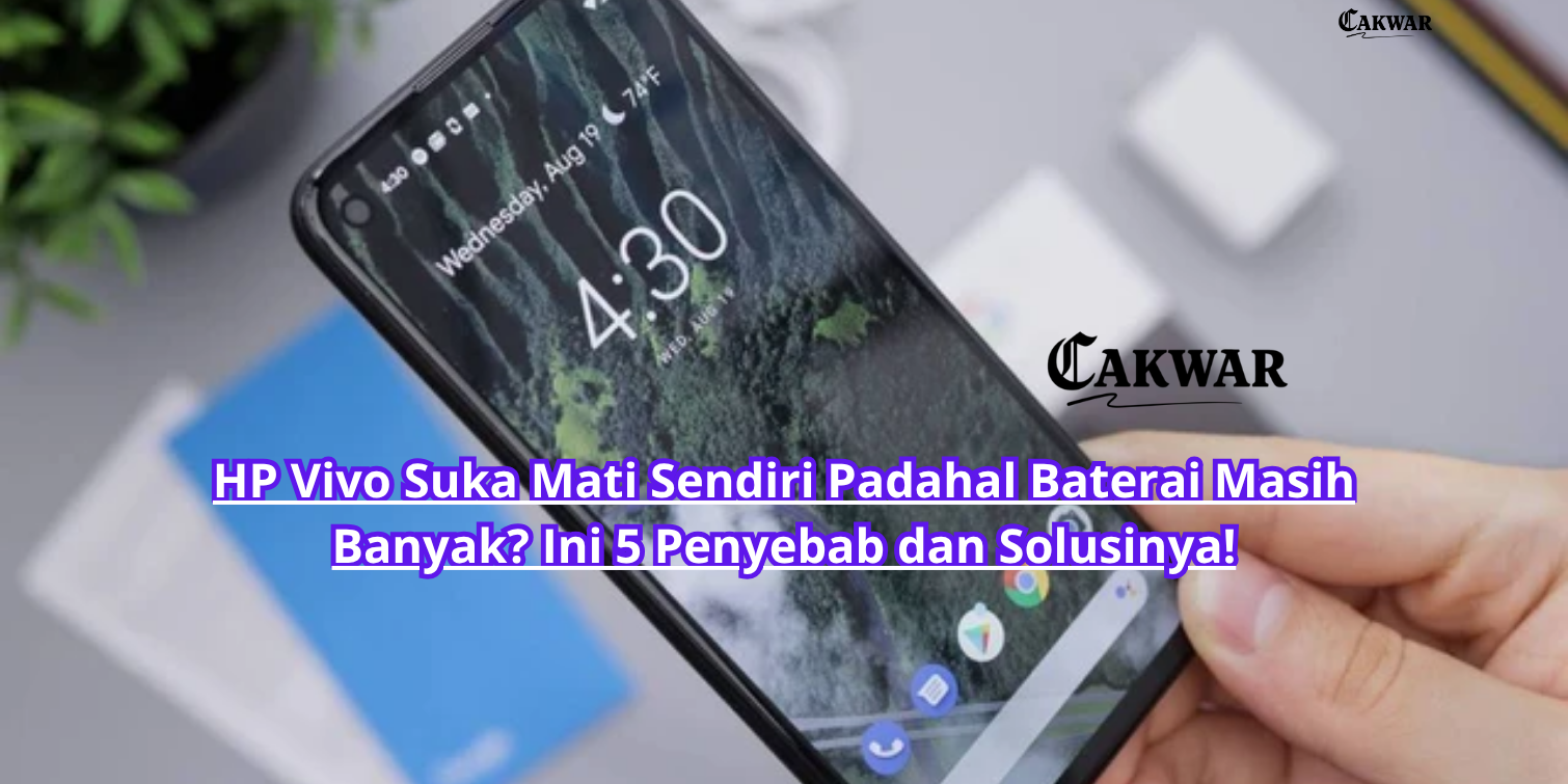 HP Vivo Suka Mati Sendiri Padahal Baterai Masih Banyak? Ini 5 Penyebab dan Solusinya!