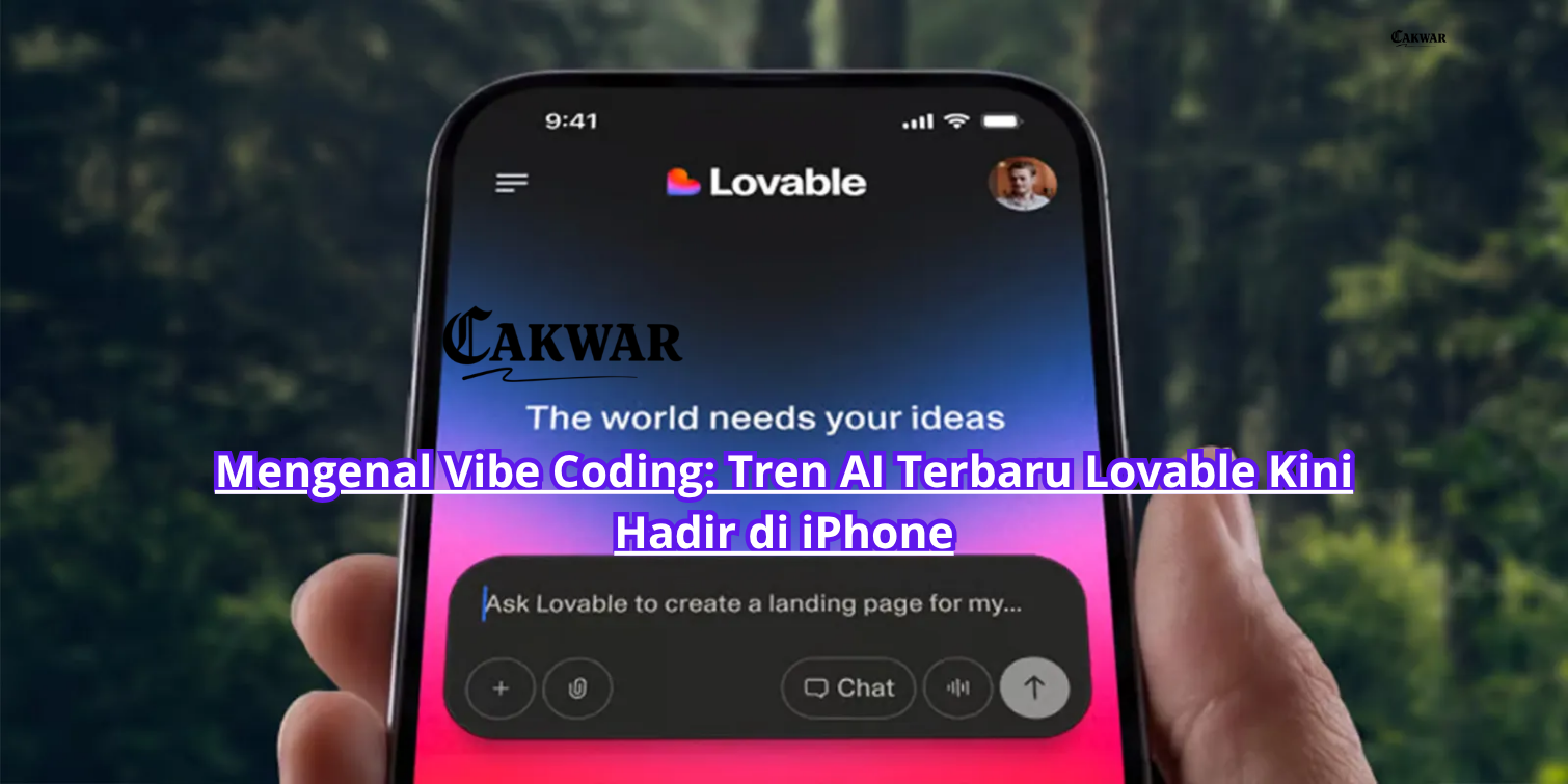 Mengenal Vibe Coding: Tren AI Terbaru Lovable Kini Hadir di iPhone