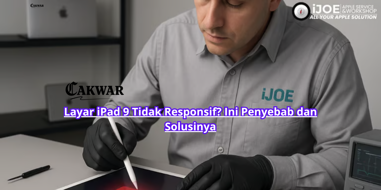 Layar iPad 9 Tidak Responsif? Ini Penyebab dan Solusinya