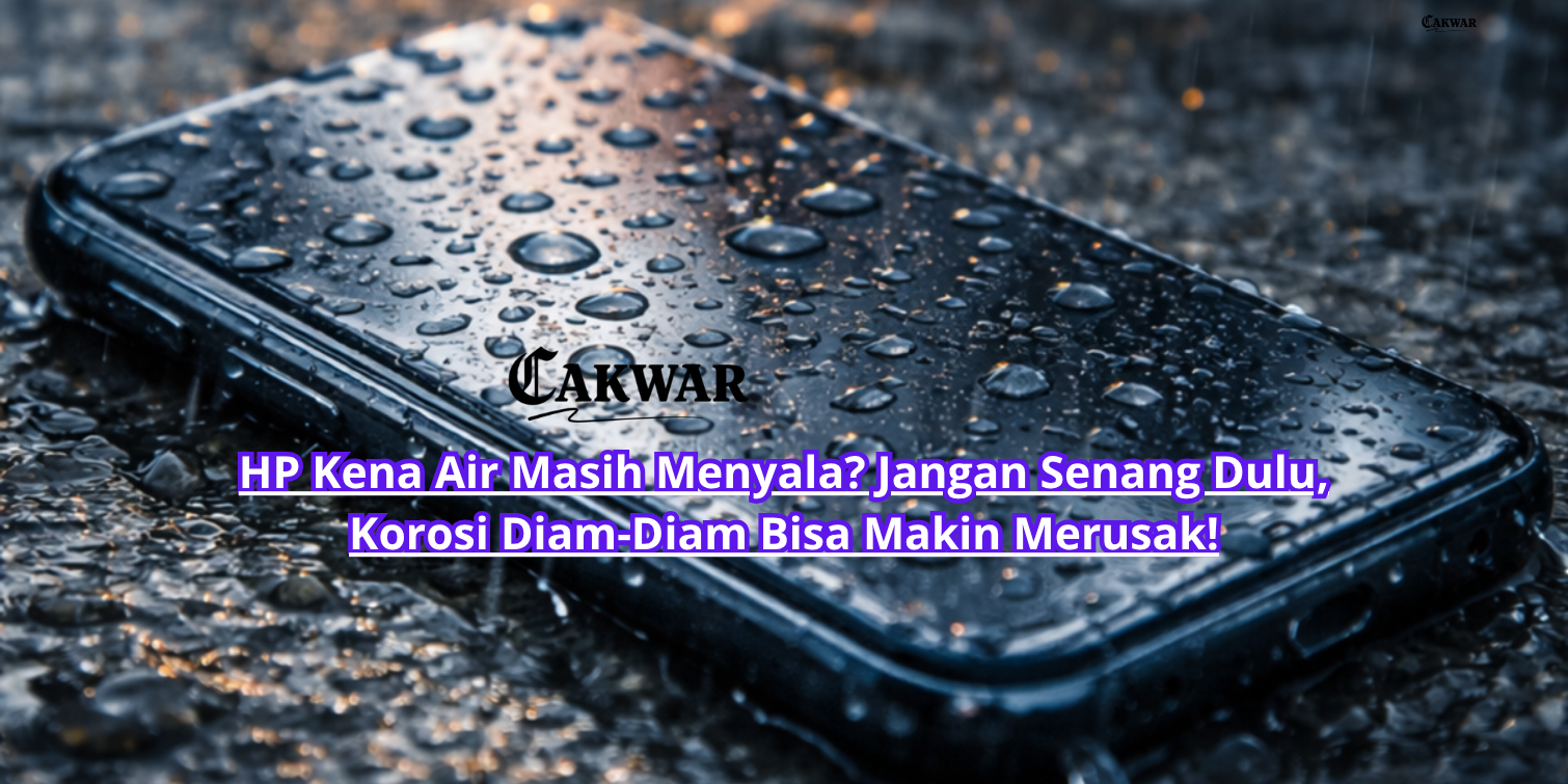 HP Kena Air Masih Menyala? Jangan Senang Dulu, Korosi Diam-Diam Bisa Makin Merusak!