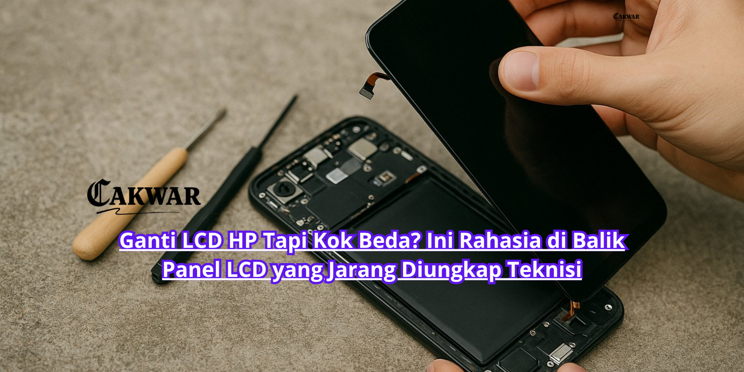 Ganti LCD HP Tapi Kok Beda? Ini Rahasia di Balik Panel LCD yang Jarang Diungkap Teknisi