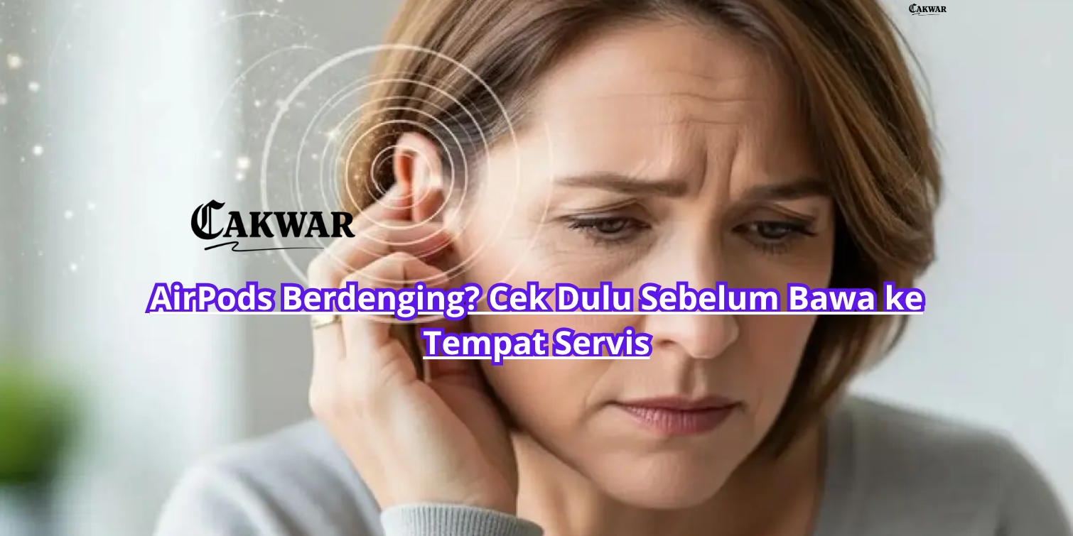 AirPods Berdenging? Cek Dulu Sebelum Bawa ke Tempat Servis