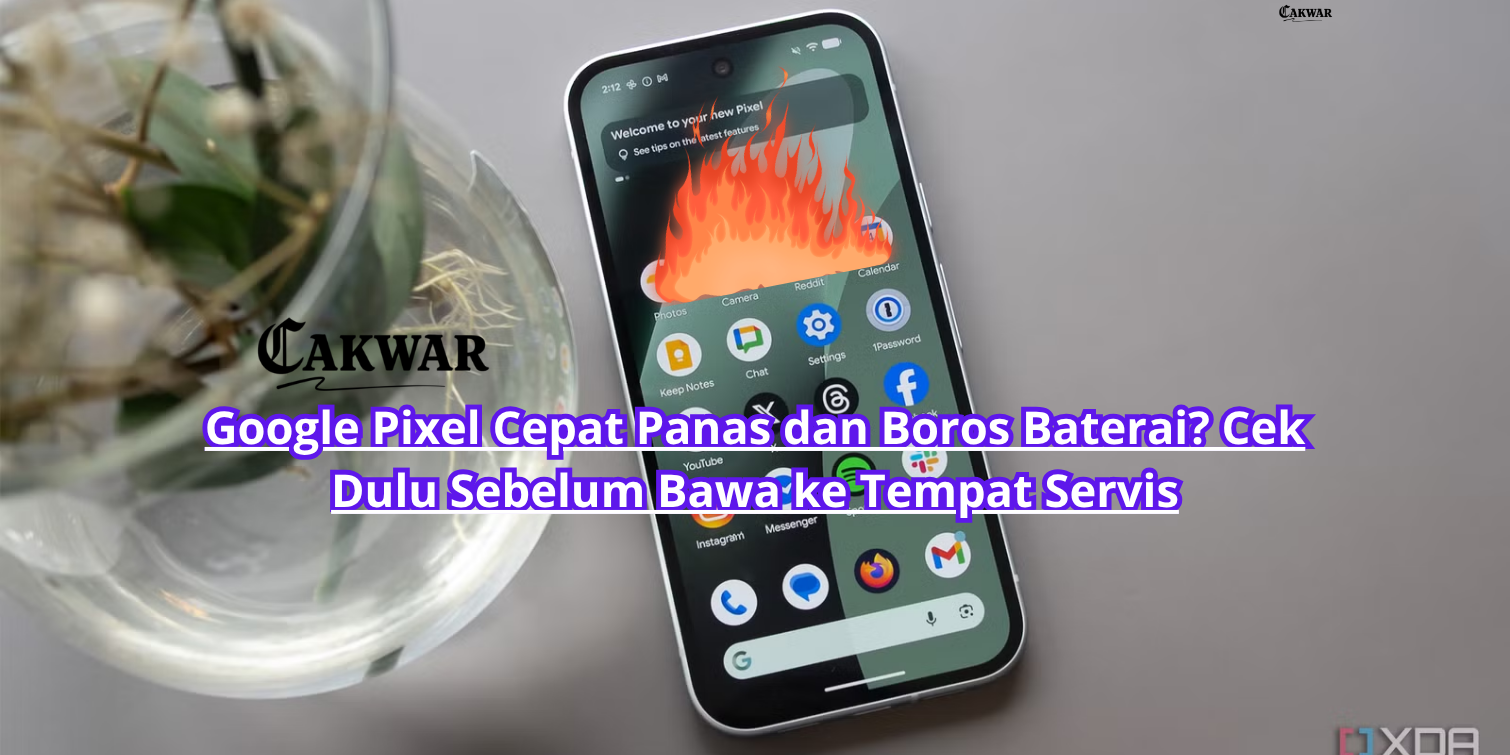 Google Pixel Cepat Panas dan Boros Baterai? Cek Dulu Sebelum Bawa ke Tempat Servis