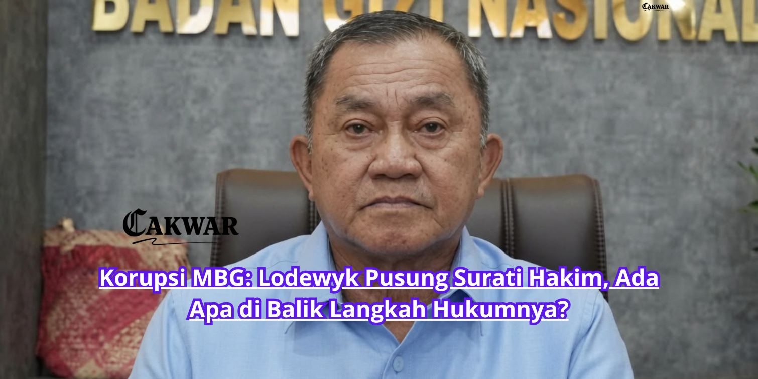 Korupsi MBG: Lodewyk Pusung Surati Hakim, Ada Apa di Balik Langkah Hukumnya?