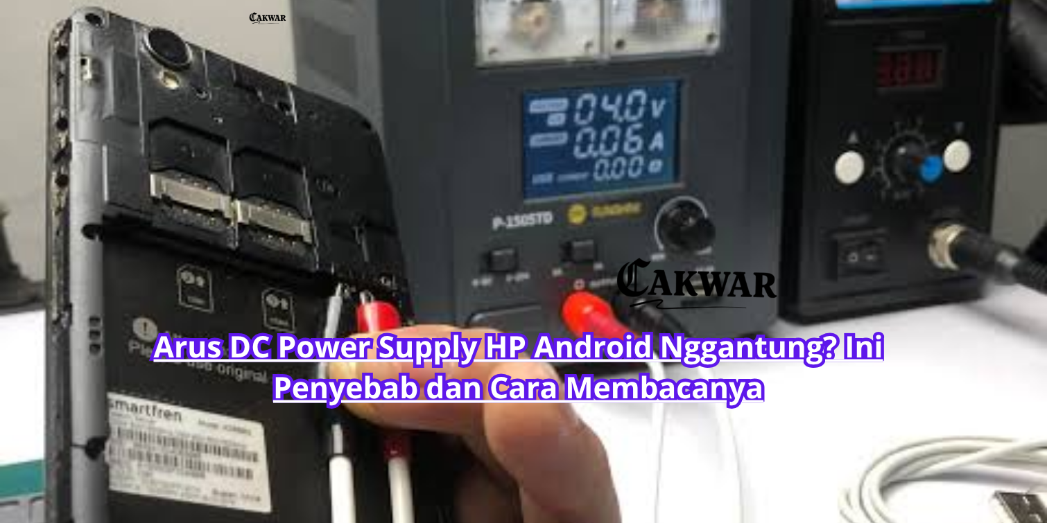 Arus DC Power Supply HP Android Nggantung? Ini Penyebab dan Cara Membacanya