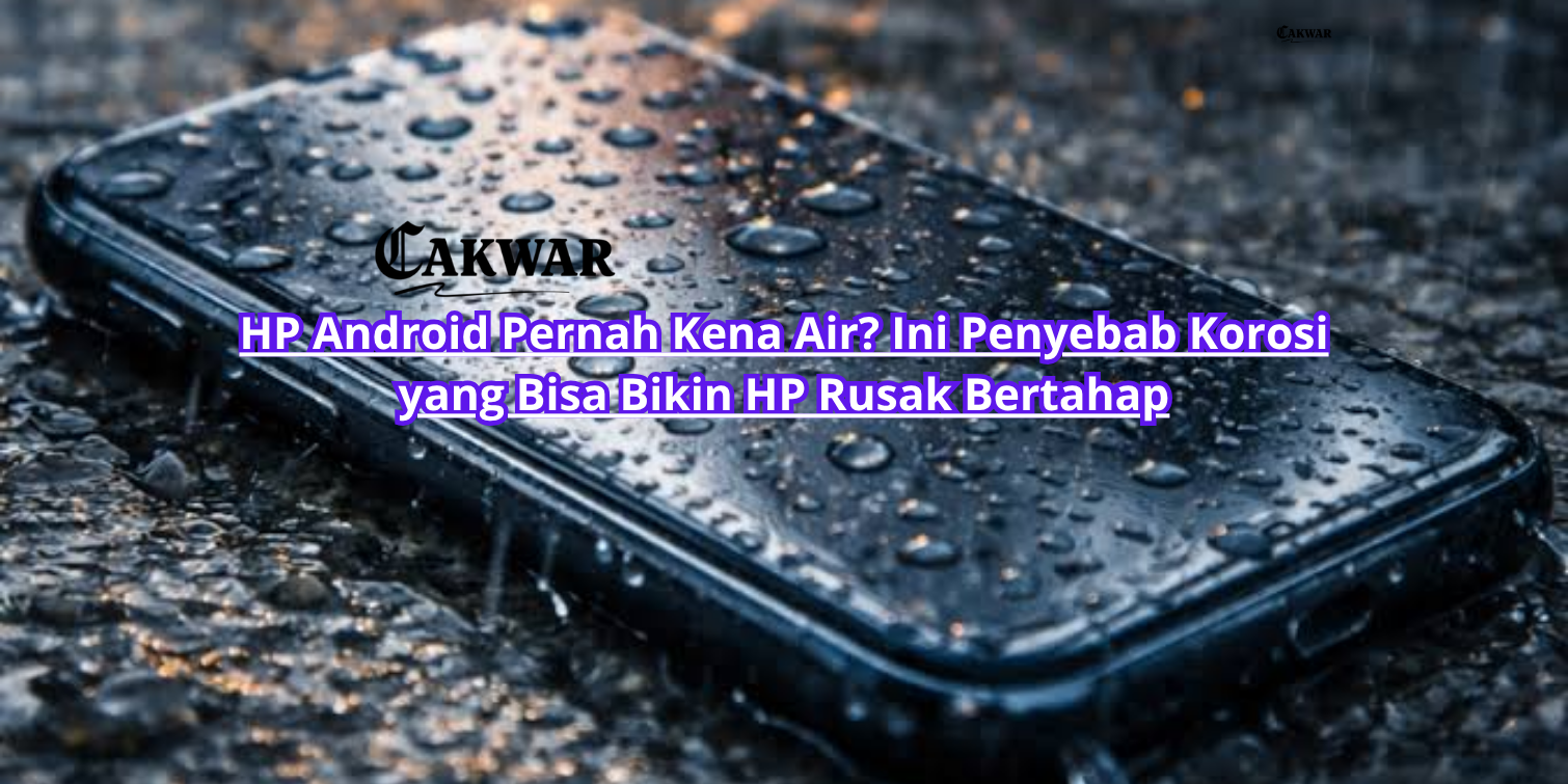 HP Android Pernah Kena Air? Ini Penyebab Korosi yang Bisa Bikin HP Rusak Bertahap