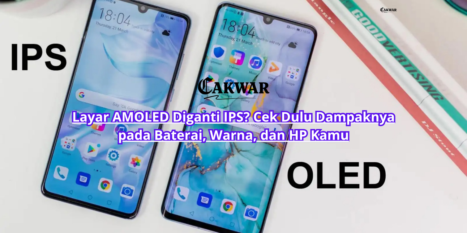 Layar AMOLED Diganti IPS? Cek Dulu Dampaknya pada Baterai, Warna, dan HP Kamu