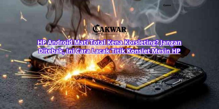 HP Android Mati Total Kena Korsleting? Jangan Ditebak, Ini Cara Lacak Titik Konslet Mesin HP