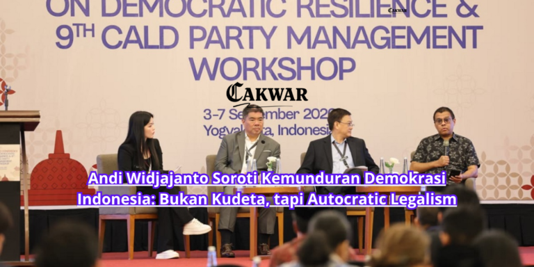 Andi Widjajanto Soroti Kemunduran Demokrasi Indonesia: Bukan Kudeta, tapi Autocratic Legalism