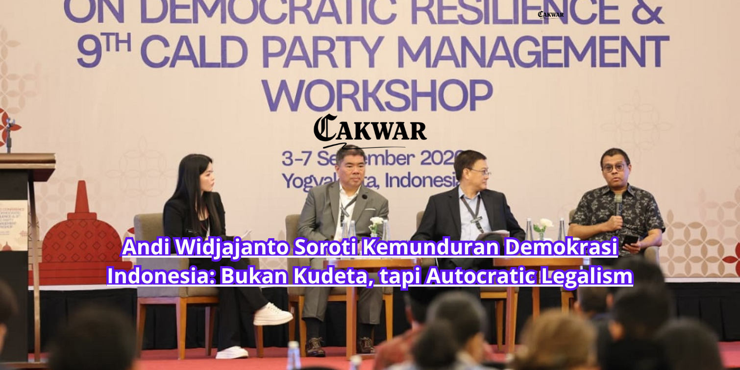 Andi Widjajanto Soroti Kemunduran Demokrasi Indonesia: Bukan Kudeta, tapi Autocratic Legalism