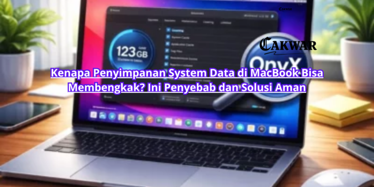 Kenapa Penyimpanan System Data di MacBook Bisa Membengkak? Ini Penyebab dan Solusi Aman