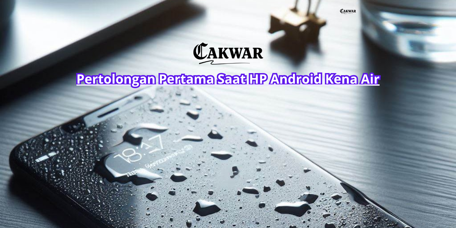 HP Android Kena Air Cuma Dibersihkan? Waspada Risiko Korosi Permanen!