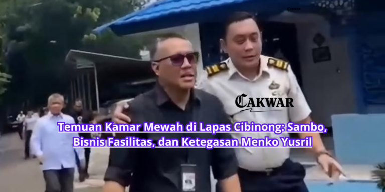 Temuan Kamar Mewah di Lapas Cibinong: Sambo, Bisnis Fasilitas, dan Ketegasan Menko Yusril