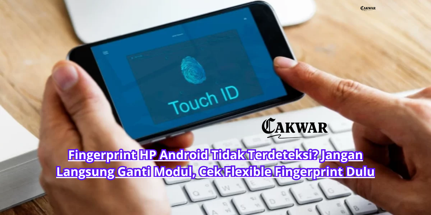 Fingerprint HP Android Tidak Terdeteksi? Jangan Langsung Ganti Modul, Cek Flexible Fingerprint Dulu