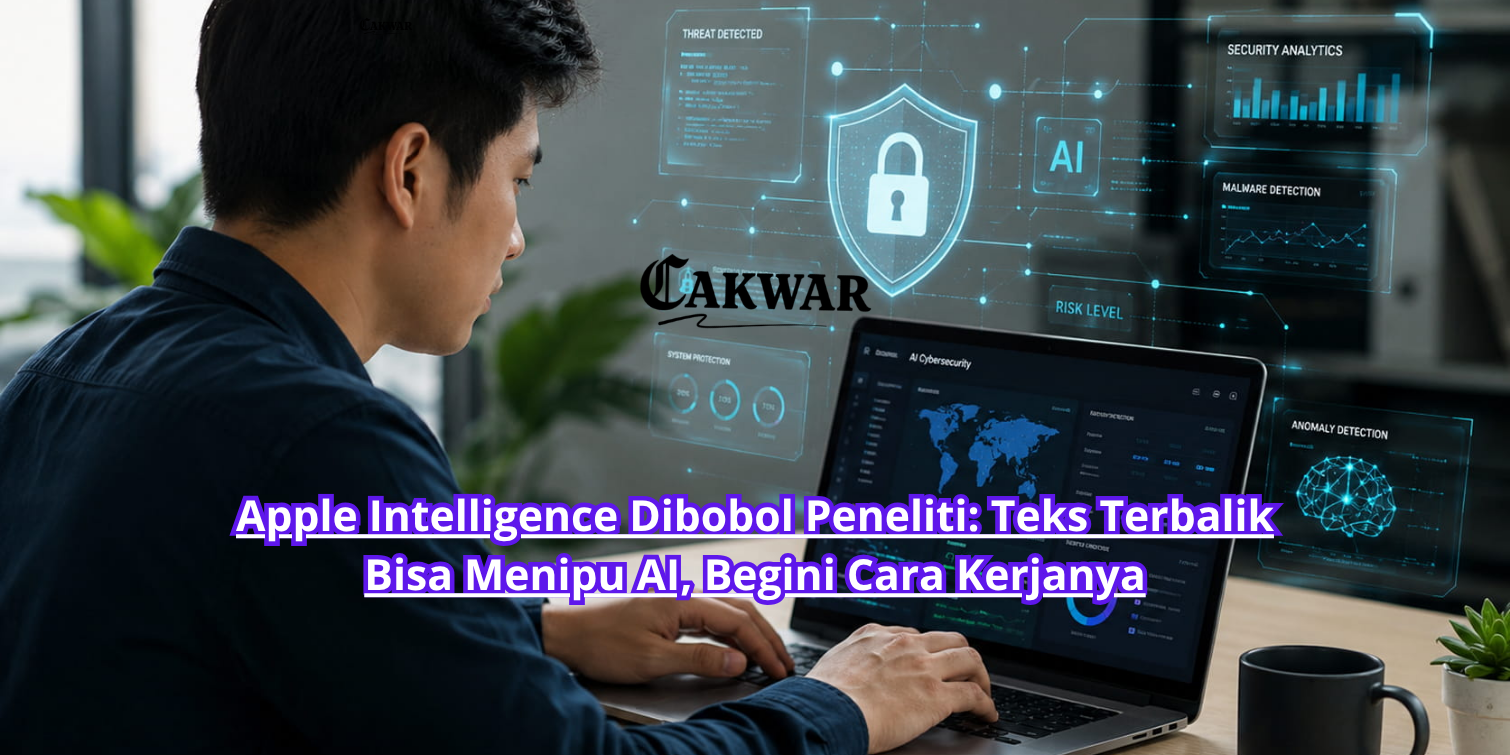 Apple Intelligence Dibobol Peneliti: Teks Terbalik Bisa Menipu AI, Begini Cara Kerjanya