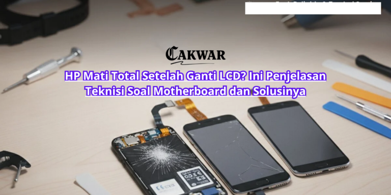 HP Mati Total Setelah Ganti LCD? Ini Penjelasan Teknisi Soal Motherboard dan Solusinya