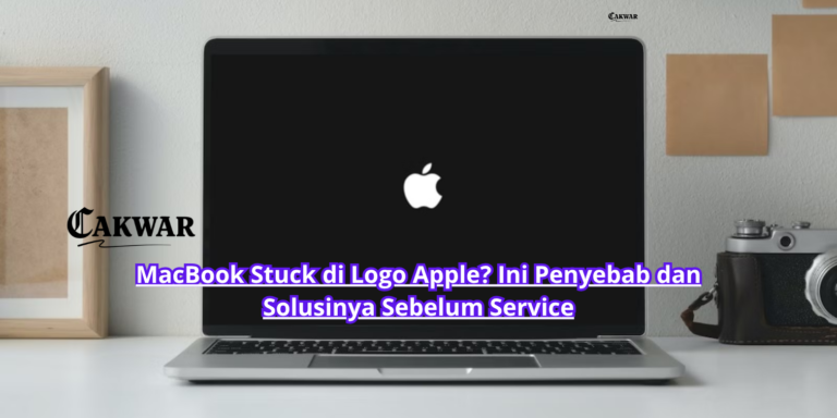 MacBook Stuck di Logo Apple? Ini Penyebab dan Solusinya Sebelum Service