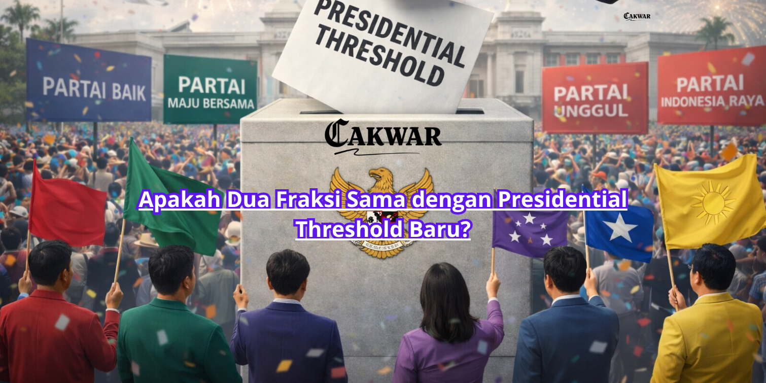 Revisi UU Pemilu: Wacana Dukungan 2 Fraksi Setelah Presidential Threshold Dihapus, Apa Dampaknya?