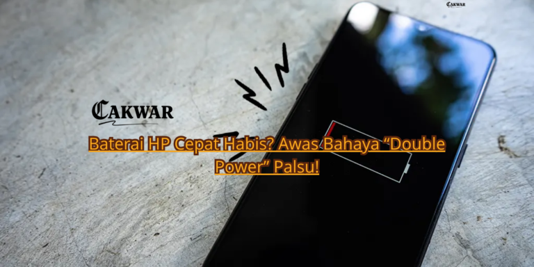 Baterai HP Cepat Habis? Awas Bahaya “Double Power” Palsu!