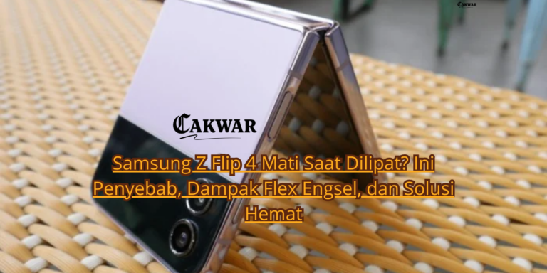 Samsung Z Flip 4 Mati Saat Dilipat? Ini Penyebab, Dampak Flex Engsel, dan Solusi Hemat